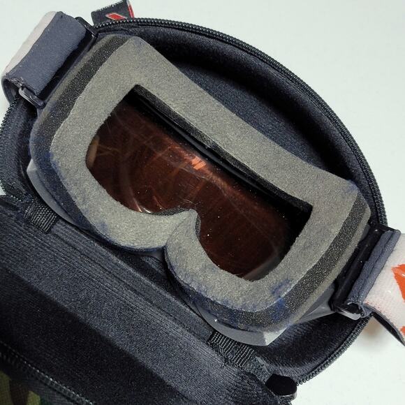 Zeal Optics Ski Goggles Link Hyper Flash No Fog Vented Orange Lens Hard Case - Picture 3 of 14